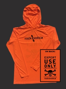 rockHooded Tee (Orange) Size L