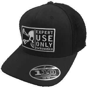 rockTrucker Hat Black/Mesh