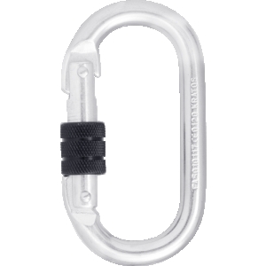 Steel Screw-locking Karabiner 18mm Gate Opening