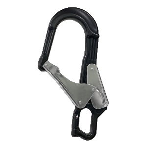 HUKA-1 - Aluminum rebar hook with openable termination eye