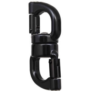 GIROS 2, Openable aluminum swivel on ball bearings, opening 12 mm