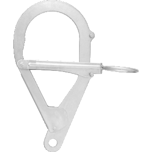HANG'UP - Steel anchorage hook for the telescopic pole