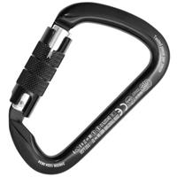 LARGE M. TWIST LOCK BLACK/POLISH/BLACK