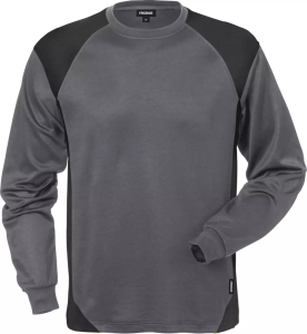 LONG SLEEVE T-SHIRT 7071 THV GREY/BLACK