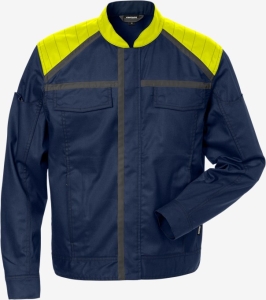 JACKET 4555 STFP NAVY / HIVIS YELLOW