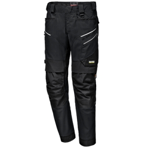 STRETCH CANVAS TROUSERS Z9-BLACK