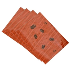 PARURE ADESIVI REFLECTIVE ROSSO CASCO