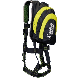 ADVENTURE Full body harness with integrated backpack