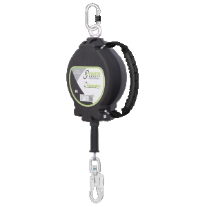 OLYMPE - RetraCTable Fall Arrest with galvanized steel WIRE rope length 25 ms