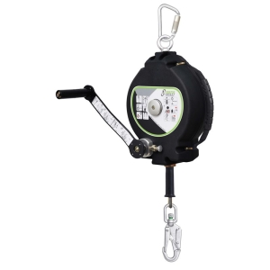 LONY - Synthetic rope retraCTable fall arrester 18 m with integrated rescue winch