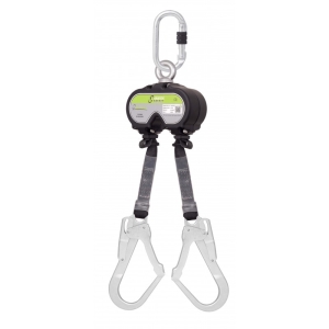 OLYMPE - Double aluminium casing with webbing lanyards