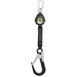 OLYMPE-S2, RetraCTable fall arrester with polymer casing and webbing lanyard Lg.2m