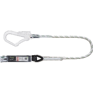 HOPE - Energy absorbing kernmantle rope lanyard 1.50 mtr with conneCTor FA 50 207 55
