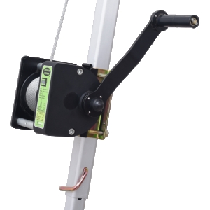 ARGO - Rescue and work winch, length 20 mtr, for Tripod, MultiSafeWay & EasySafeWay