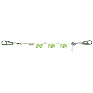 CROSS LINE 2 - 4 User Horizontal Temporary Lifeline, with 4 cross-over anchors