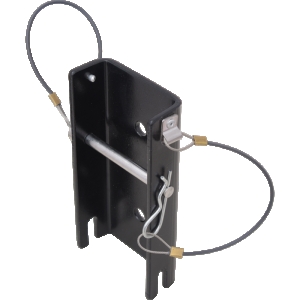 Universal adaptation plate for installing the rescue and work winch on double head-mounted pulley Tripod