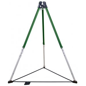 10 ft. Tripod, with double head-mounted pulley