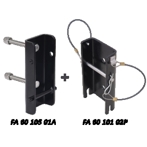 EASYSAFEWAY 1 - Mounting brackets set for work and rescue winches