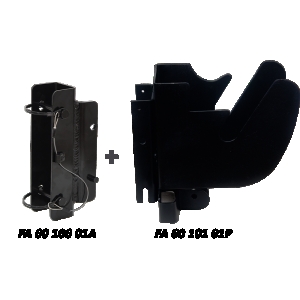 EASYSAFEWAY 2 - Universal mounting brackets set for retraCTable fall arresters with integrated rescue winch