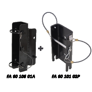 EASYSAFEWAY 2 - Mounting brackets set for work and rescue winches