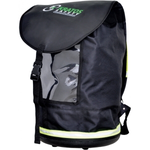 Multi use cylindrical PVC backpack