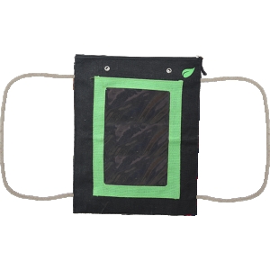 Jute bag with small carrying rope