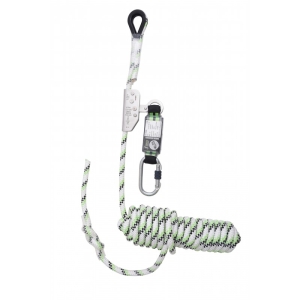 NIRO, Guided-Type Fall Arrester on kernmantle rope 10 m, with energy absorber